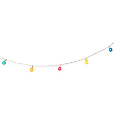 5-Colored Cafe String Lights - Bed Bath & Beyond